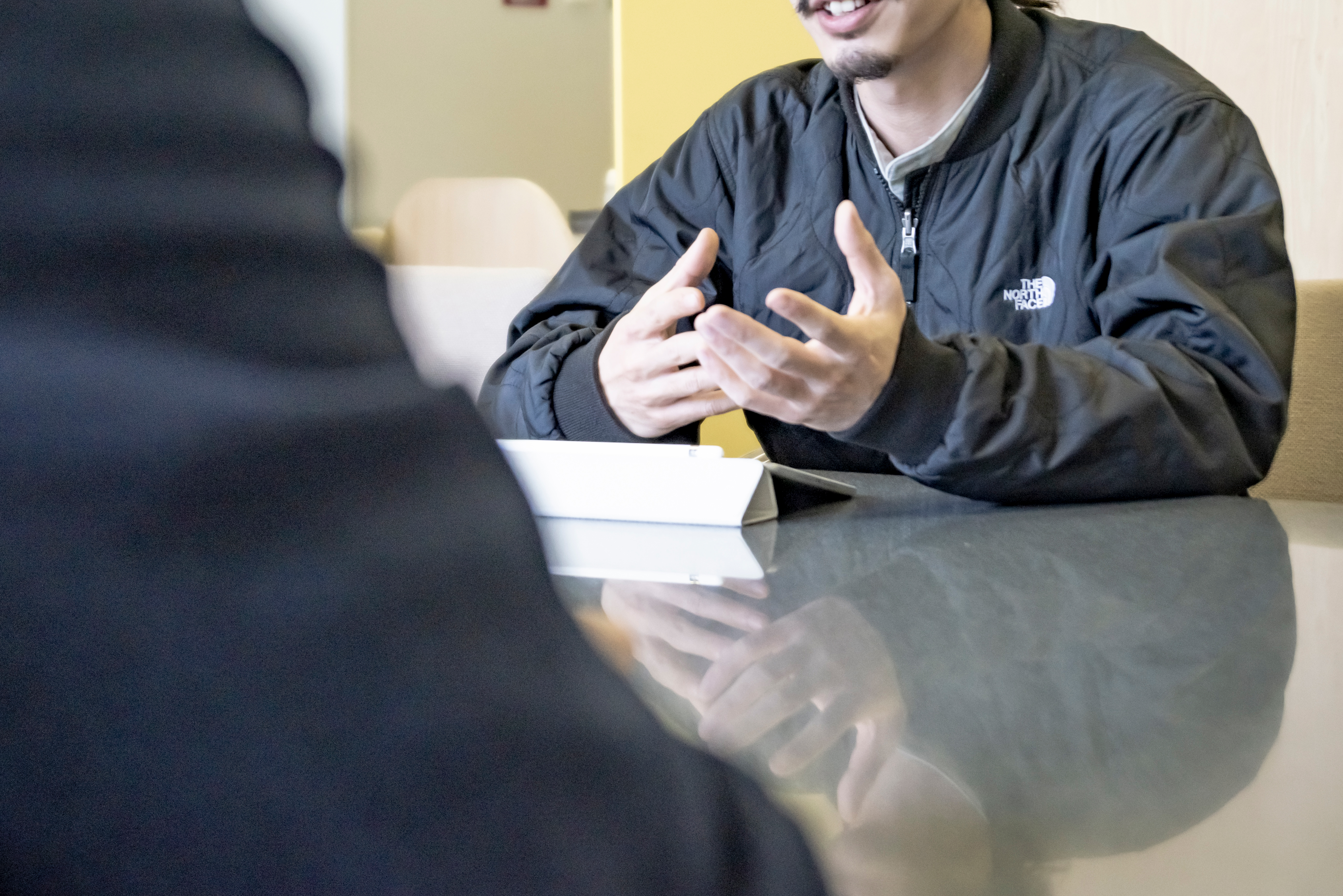 丁寧なヒアリングでお客さまのウォンツから潜在的なニーズを引き出します。